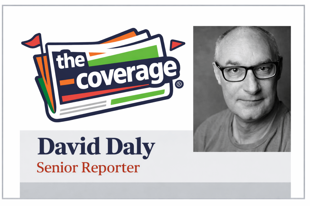 Writer ident graphic for David Daly, Senior Reporter at The Coverage